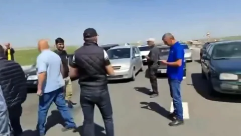 Ermənistan-İran yolu bağlandı